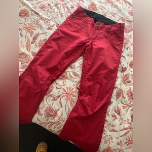 Roxy Red Women's Pants
